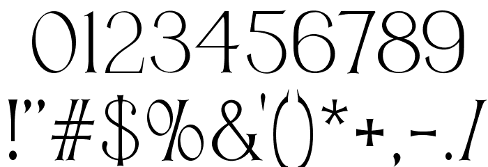 Ross Swimmer Font OTHER CHARS