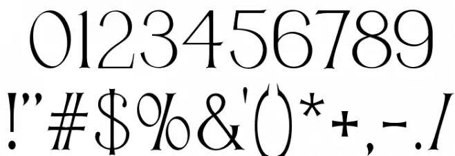 Ross Swimmer Font OTHER CHARS