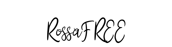 RossaFREE  免费字体下载