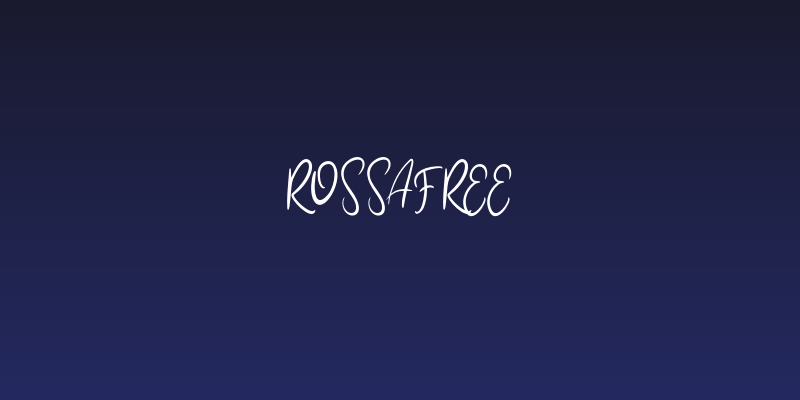 RossaFREE Social Header
