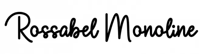 Rossabel Monoline Caratteri