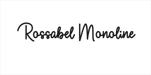 Rossabel Monoline Logo