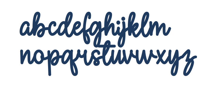 Rossabel Monoline Lowercase