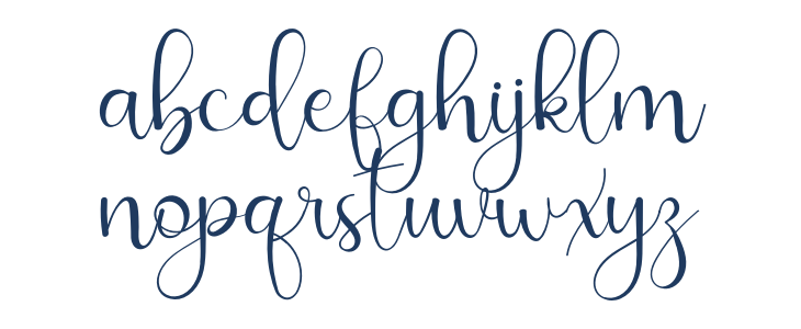 RossaliaShineRegular Lowercase