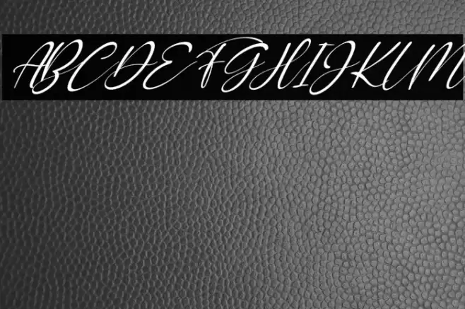 Rossalina Emma Italic Font examples