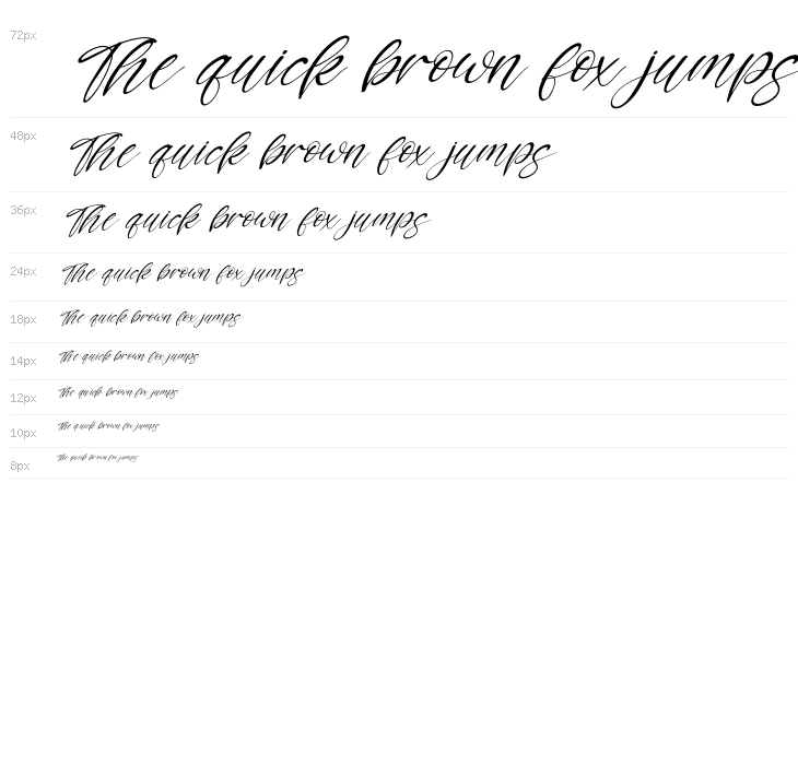 Rossalina Emma Italic Waterfall