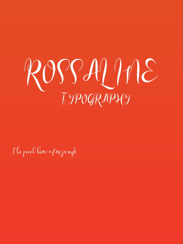 Rossaline Poster