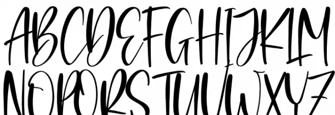 Rossalyta Nataly Schriftart Groß