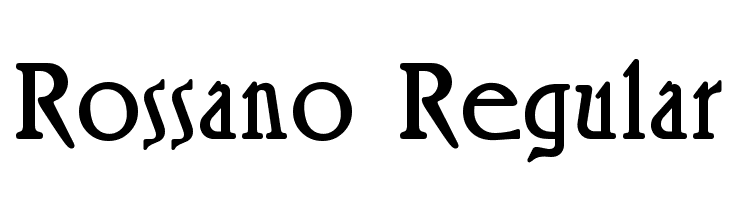 Rossano Regular  لخطوط تنزيل
