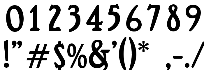 Rossano Regular Font OTHER CHARS