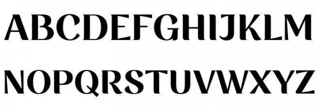 RossanovaPersonalUse-Bold Schriftart Groß