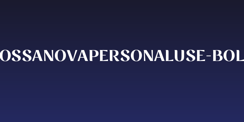 RossanovaPersonalUse-Bold Social Header