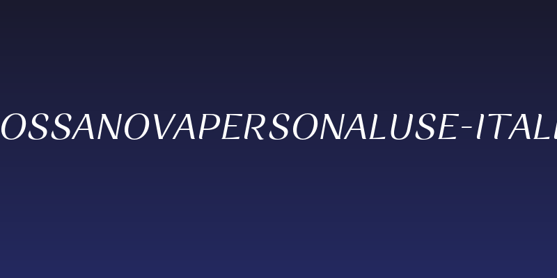 RossanovaPersonalUse-Italic Social Header
