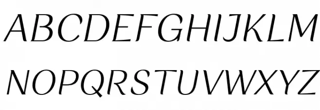 RossanovaPersonalUse-LightIta Schriftart Groß