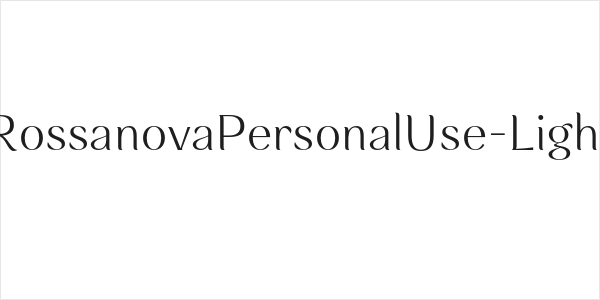 RossanovaPersonalUse-Light Logo