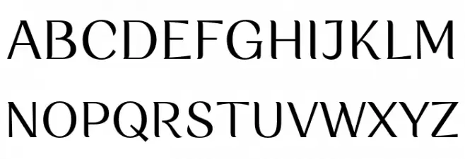 RossanovaPersonalUse-Regular Schriftart Groß