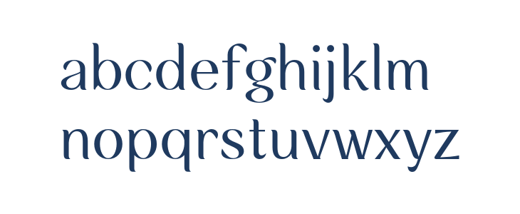 RossanovaPersonalUse-Regular Lowercase
