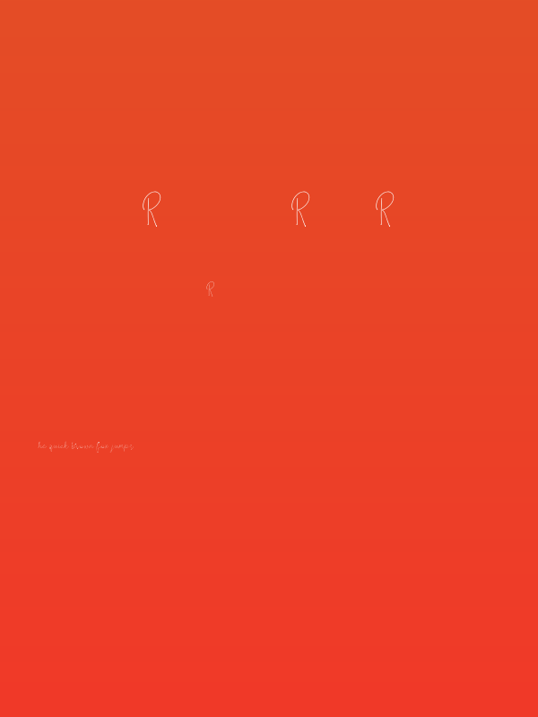 Rosse DEMO Regular Poster