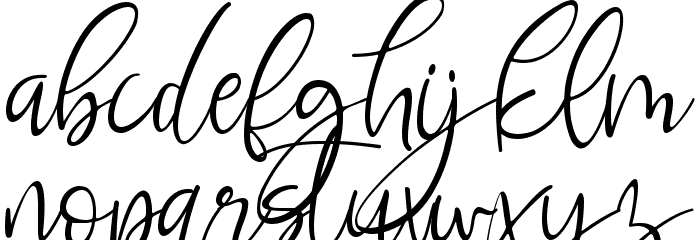 Rosse Font LOWERCASE