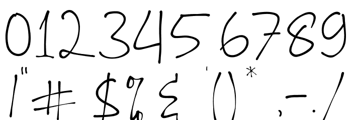 Rosseate Font OTHER CHARS