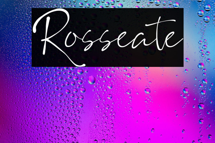 Rosseate Example 3