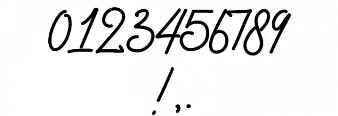 Rossela Signature Font Demo Font OTHER CHARS