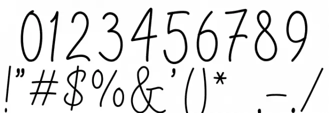 Rossellia Font OTHER CHARS