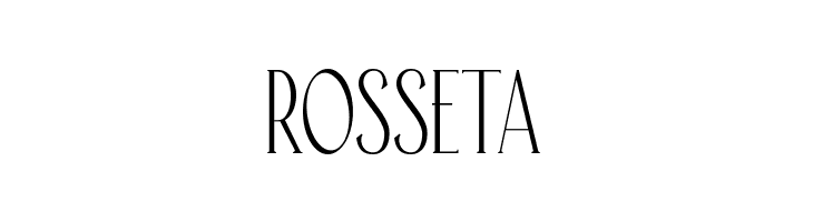 Rosseta  Descarca Fonturi Gratis