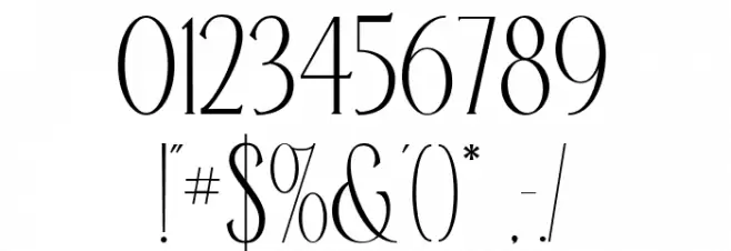 Rosseta Font OTHER CHARS