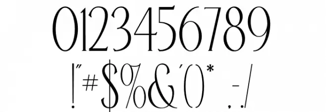 Rosseta Font OTHER CHARS