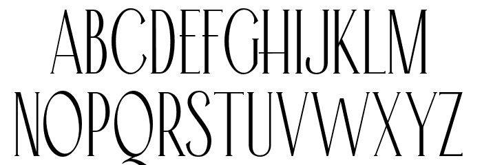 Rosseta Font LOWERCASE