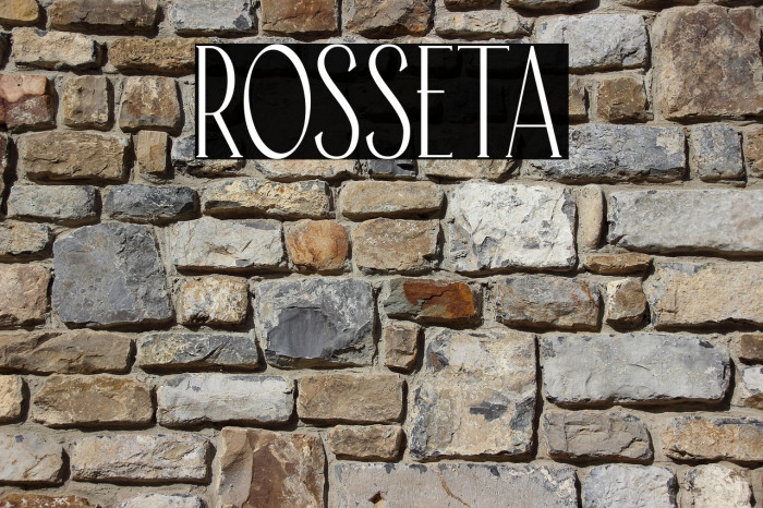 Rosseta Example 1