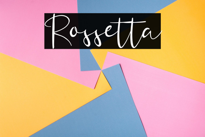 Rossetta Example 1