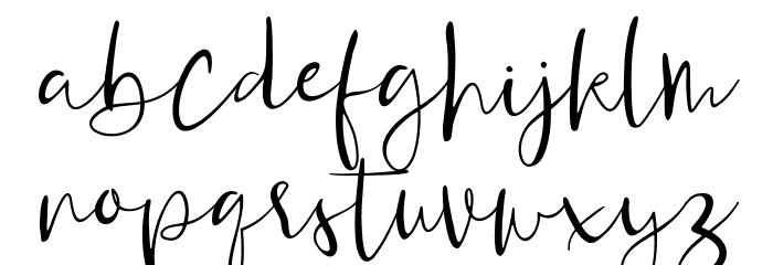 Rossetta Font LOWERCASE