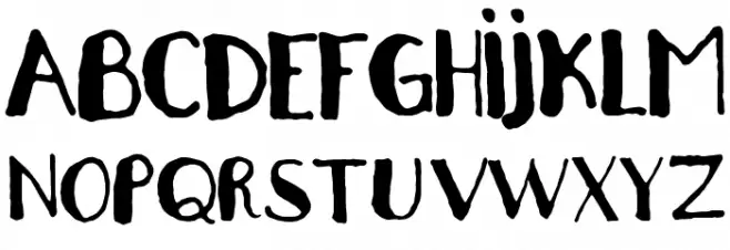 Rossetti Caps Font UPPERCASE
