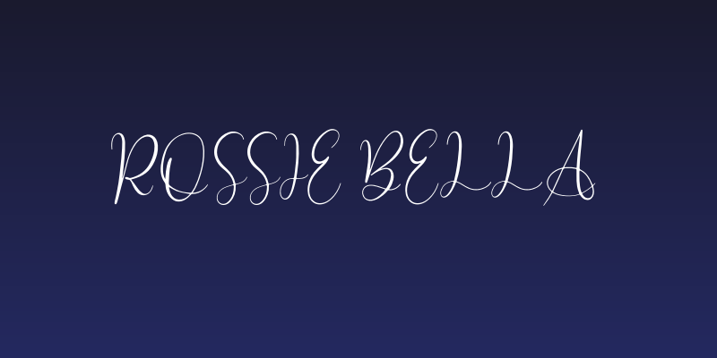 Rossie Bella Social Header