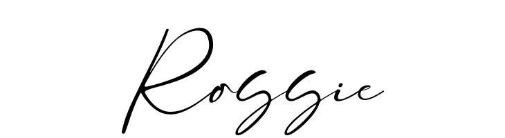 Rossie  Free Fonts Download