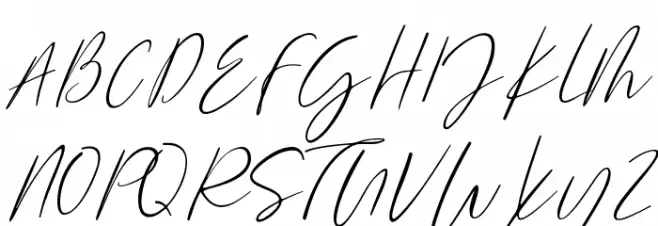 Rossie Font Litere mari