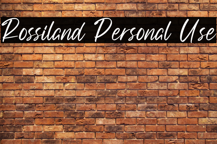 Rossiland Personal Use Example 2