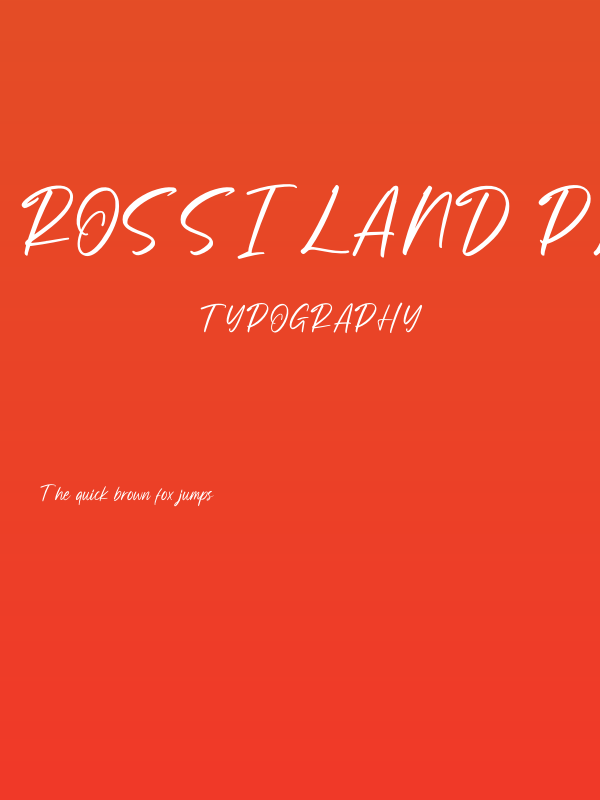 Rossiland Personal Use Poster