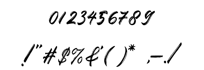 Rosskey Font OTHER CHARS