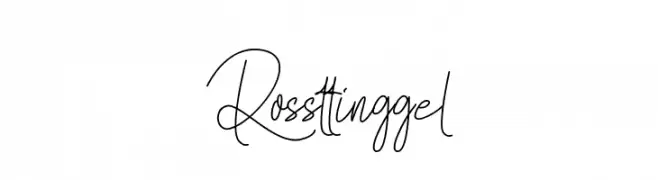 Rossttinggel  les polices de caractères gratuit tlcharger