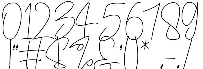 Rossttinggel Font OTHER CHARS