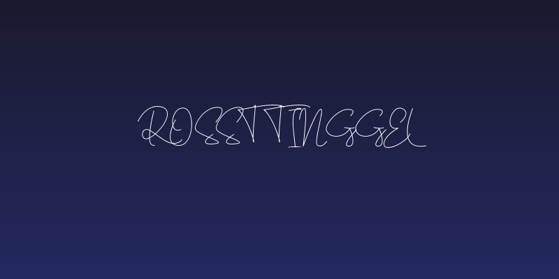 Rossttinggel Social Header