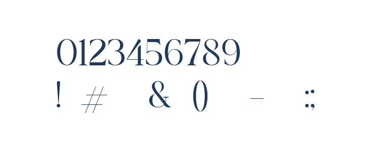 Rostemary Regular Other Characters