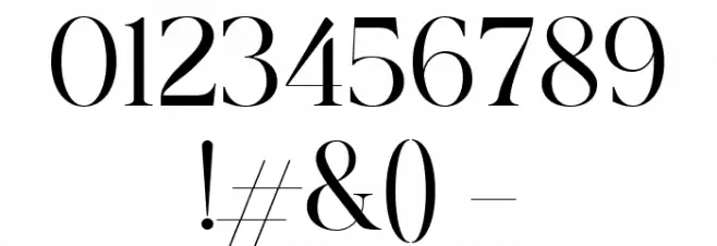 Rostemary Regular Font OTHER CHARS