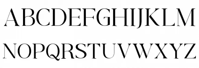 Rostemary Regular Schriftart Groß