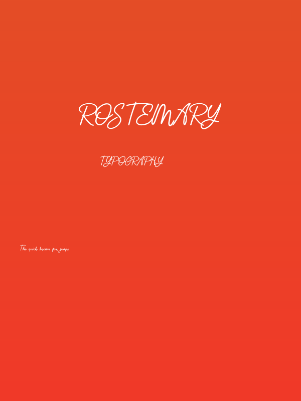 Rostemary Poster