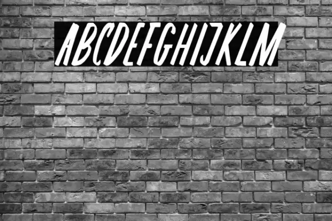 Rosterica Font examples