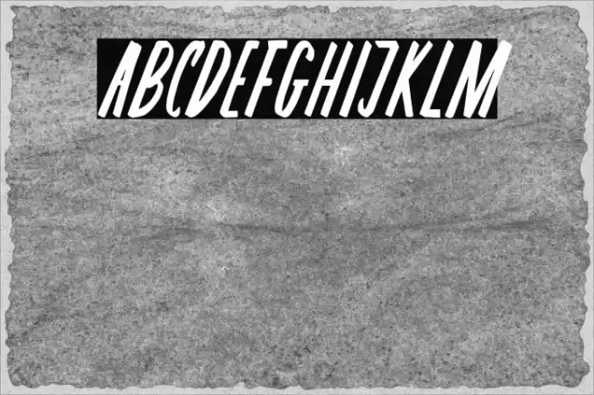 Rosterica Font examples